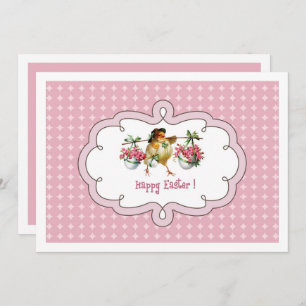 Vintage Chick Custom Easter Brunch Invitation