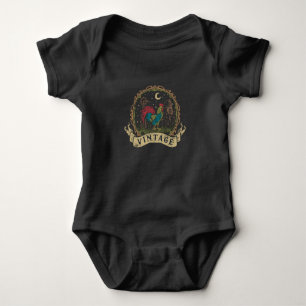 Vintage Chicken Baby Bodysuit