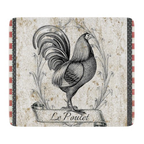 Vintage Chicken Cutting Board