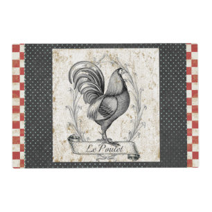 Vintage Chicken Placemat