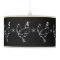 Vintage Chicken & Stars Print Pendant Lamp