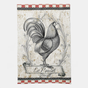 Vintage Chicken Towel