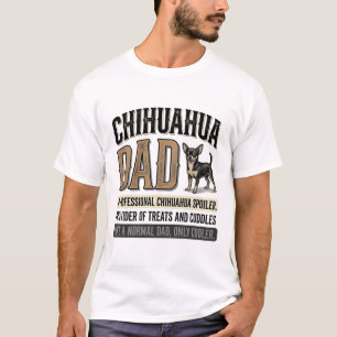 Vintage Chihuahua Dad Dog Lover Shirt Design_1