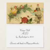 Vintage Child ACEO (Front & Back)