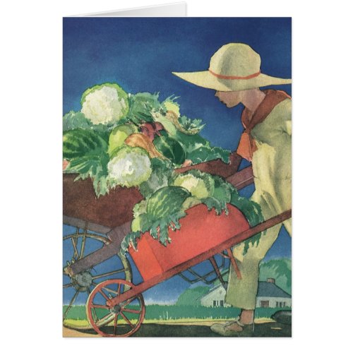 Vintage Child Organic Gardening Victory Garden