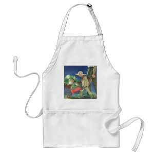 Vintage Child, Organic Gardening; Victory Garden Adult Apron