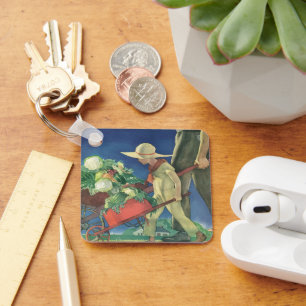 Vintage Child, Organic Gardening; Victory Garden Keychain