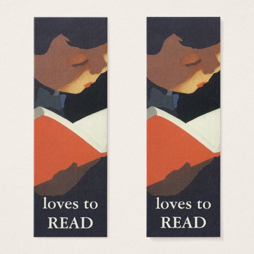 Customizable Vintage Child Reading a Book, Back to School Time! Business Card