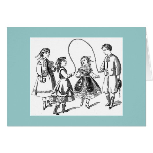 Vintage Children at Play (Front Horizontal)