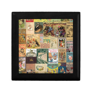 Vintage Children Book Covers Gift Box