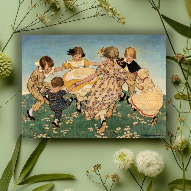 Vintage Children Playing Mother's Day Card (Creator Uploaded)