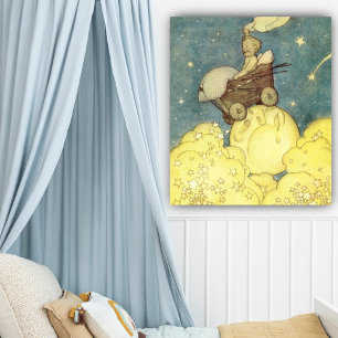 Vintage Children's Art Else Wenz Vietor Poster