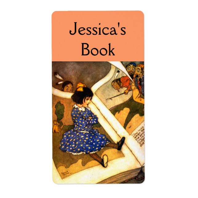 Vintage Children's Bookplate (Front)