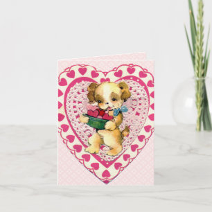 Vintage Children's Valentine Card