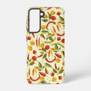 Vintage Chili Peppers Samsung Galaxy S21 Case