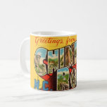 Vintage Chimney Rock NC Postcard Coffee Mug<br><div class="desc">A wonderful vintage postcard greeting from Chimney Rock, North Carolina repurposed!</div>