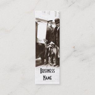 Vintage Chimpanzee Bookmark Business Cards