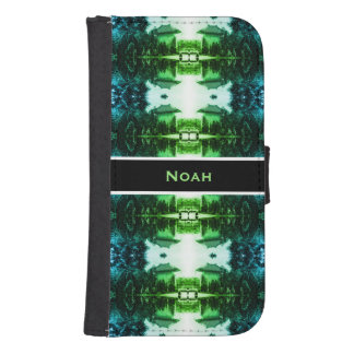 Vintage China Canton martyrs parc Galaxy S4 Wallet Case