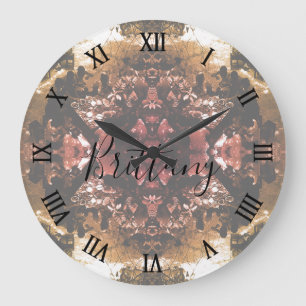 Vintage China Canton restaurant Large Clock