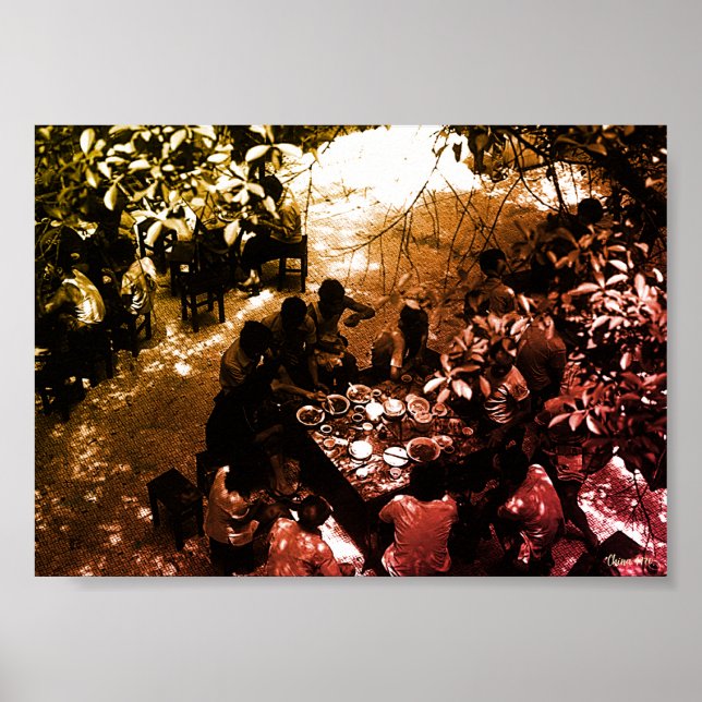 Vintage China Canton restaurant Poster (Front)