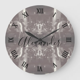 Vintage China changsha market Large Clock