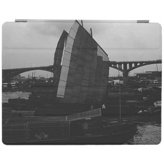 Vintage China Changsha xiang jiang boat iPad Smart Cover
