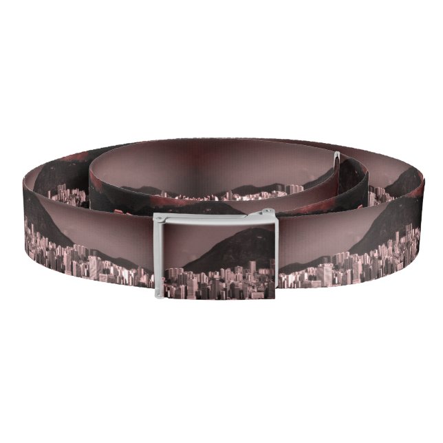 Vintage China Hong Kong bay Skyscrapers Belt (Coil)