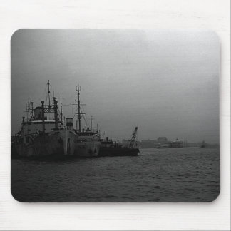 Vintage China Shanghai port Case-Mate iPhone Case Mouse Pad
