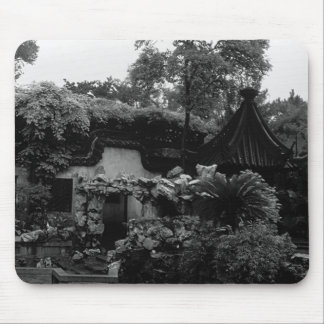 Vintage China Shanghai Yuyuan garden plants Case-M Mouse Pad