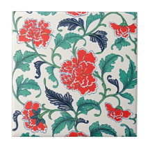 Vintage Chinese Floral Ornament