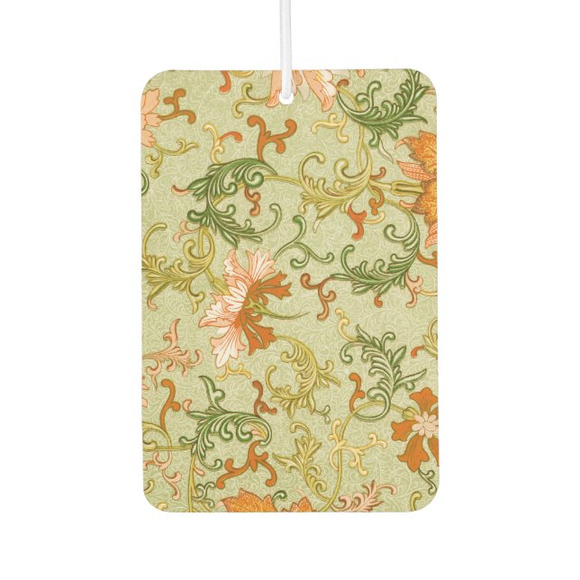 Vintage Chinese Ornament Jones Flowers   Air Freshener (Front)