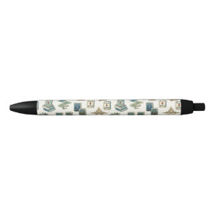 Vintage Chinoiserie Mahjong Tile Pen