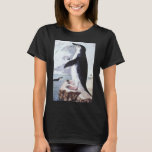 Vintage Chinstrap Penguin, Birds from Antarctica T-Shirt