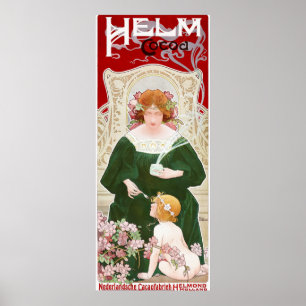 Vintage Chocolate Advertisement Poster
