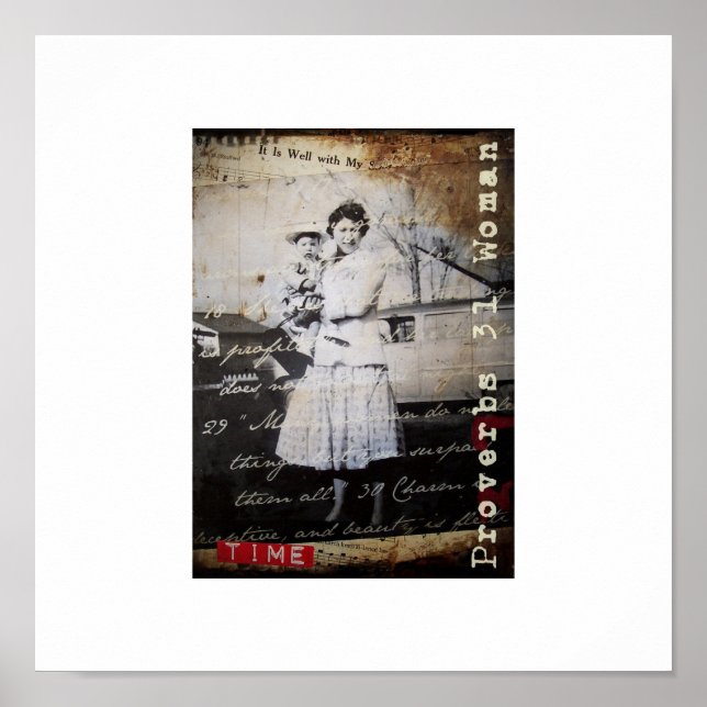 Vintage Christian Art Poster (Front)