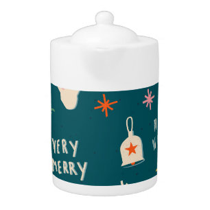 Vintage Christmas 2020: Ornamental Pattern Teapot