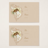 Vintage Christmas Angel (Front & Back)