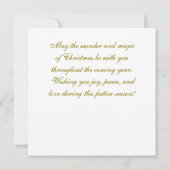  Vintage Christmas Angel , Child and Birds (Back)