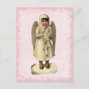 Vintage Christmas Angel Postcard