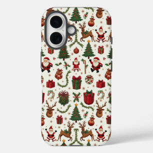 Vintage Christmas Apple iPhone 16 Case