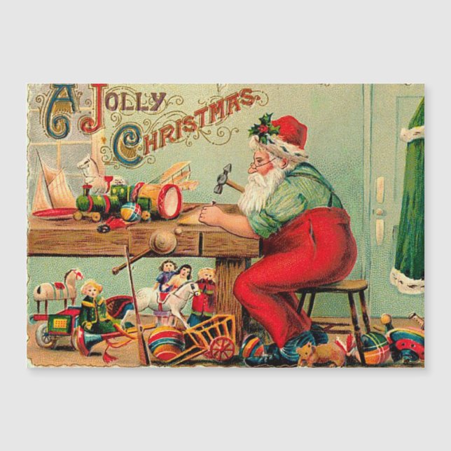 Vintage Christmas at Santa's Workshop (Front)