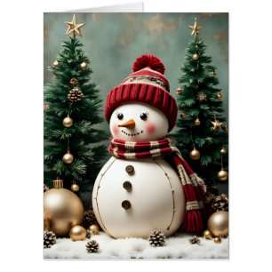 Vintage Christmas - Big (18" x 24") Card