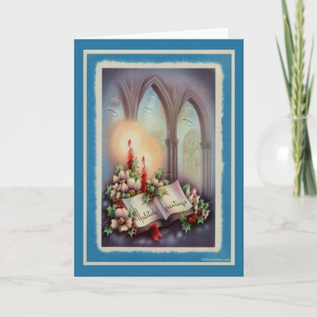 Vintage Christmas Card (Front)