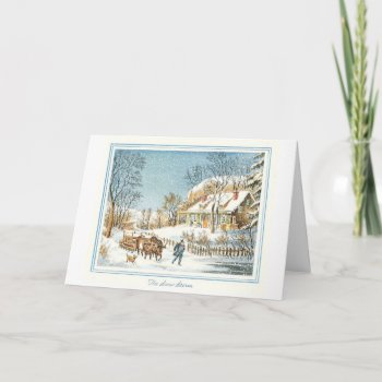 Vintage Christmas Card by lko922 at Zazzle