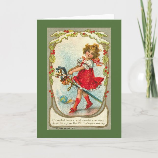 Vintage Christmas Card (Front)
