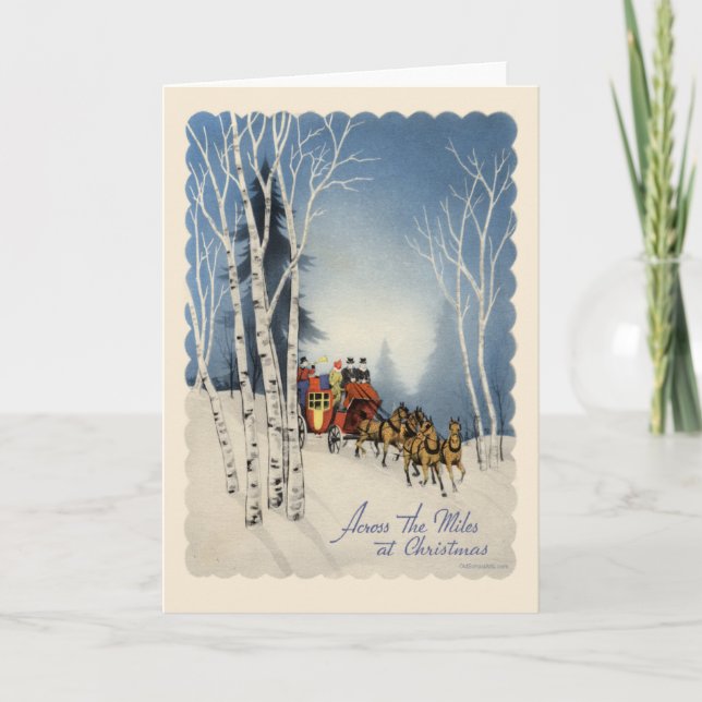 Vintage Christmas Card (Front)