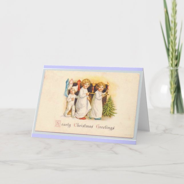 Vintage Christmas card (Front)