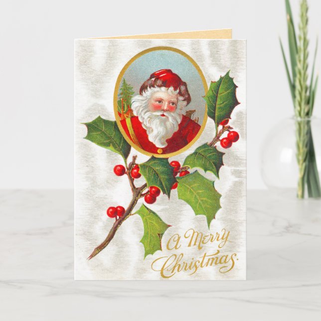 Vintage Christmas Card (Front)