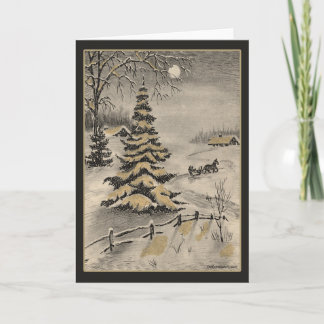 Vintage Christmas Card