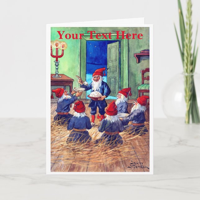 Vintage Christmas card (Front)